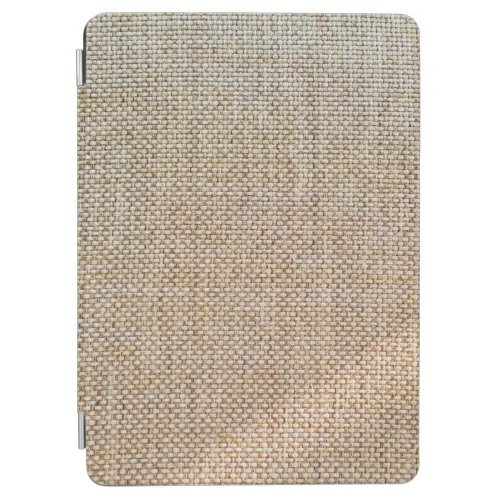 Textile brown background fabric iPad air cover
