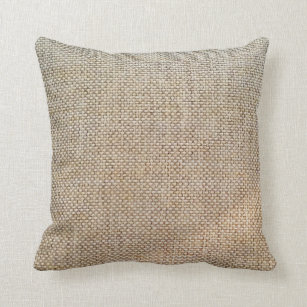 Textile brown background fabric throw pillow