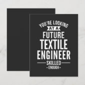 Textile engineer gift (Front/Back)