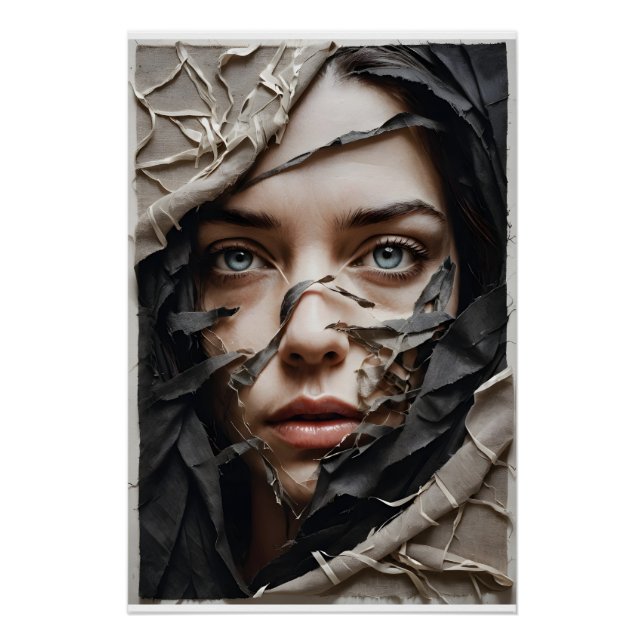 Textile Face Reveal Poster (Front)