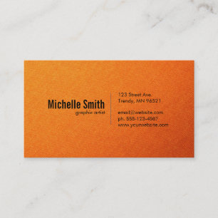 Textile Gradient Business Card