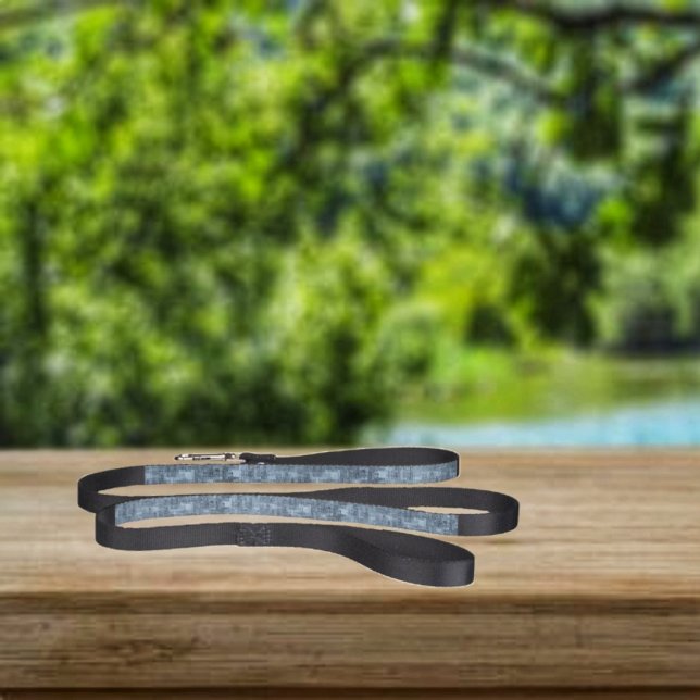 Textile Grays Dog Leash (This Textile Grays Dog Leash has a matching collar!)