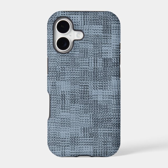 Textile Grays   Iphone Case (Back)