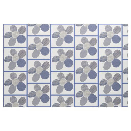 Textile Material Flower Collage DIY Color Fabric