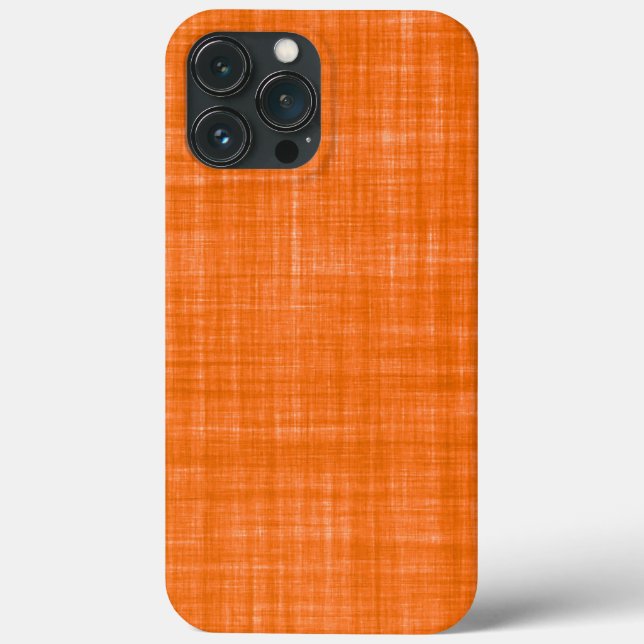 Textile Orange Fabric Photo  Case-Mate iPhone Case (Back)