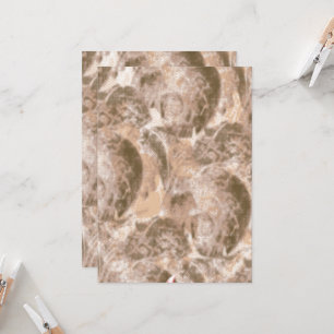 Textile pattern featuring a textured beige backgro invitation