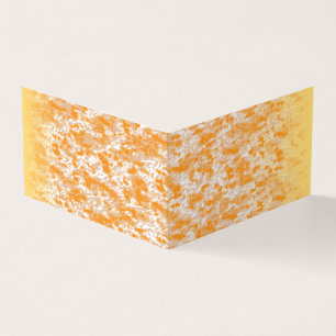 Textile pattern featuring a vibrant orange and gol