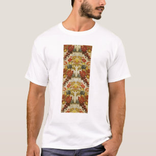 Textile with a repeating floral pattern T-Shirt