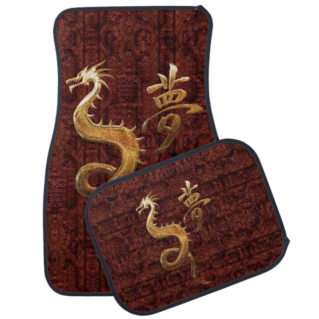 Textiles Asian Car Mat (Set)