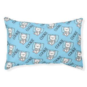 Texting Cat Pesonalized Pet Bed