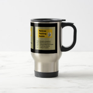Texting Guide for Retiree Travel Mug