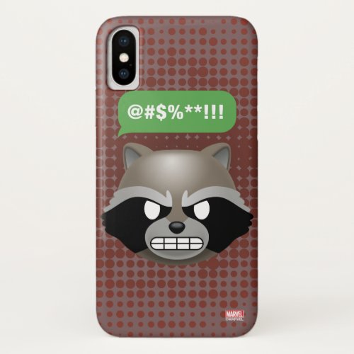 Texting Rocket Emoji iPhone X Case