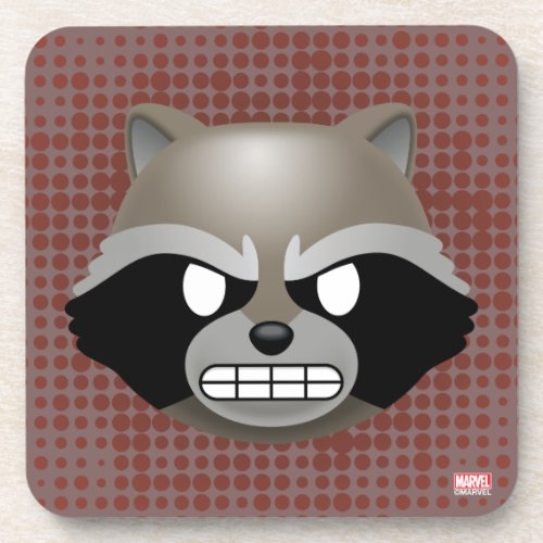 Texting Rocket Emoji Drink Coaster