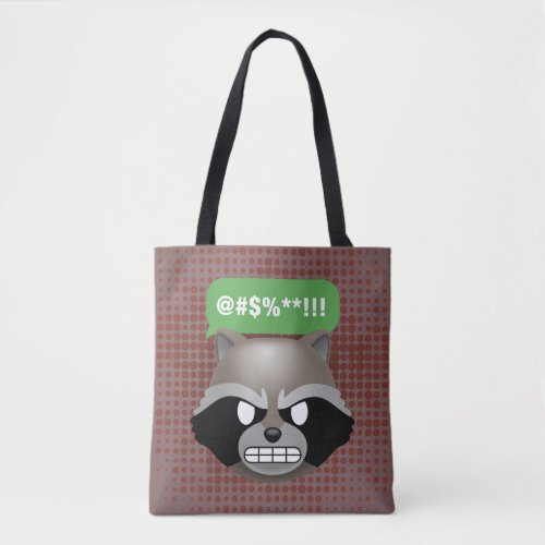 Texting Rocket Emoji Tote Bag