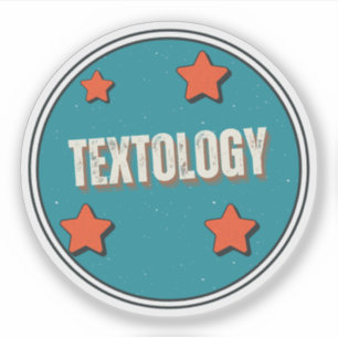 Textology Sticker
