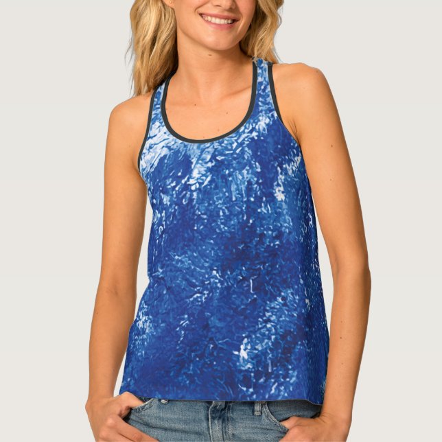 Textura #10 de la obra Cerezas Tank Top (Front)