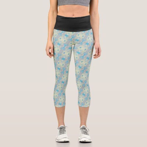 Textura #10 de obra La roca Capri Leggings
