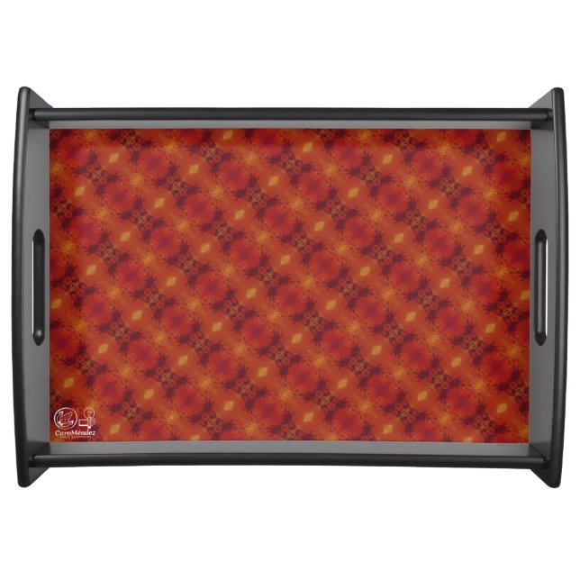 Textura #13 de la obra Nuit Serving Tray (Front)
