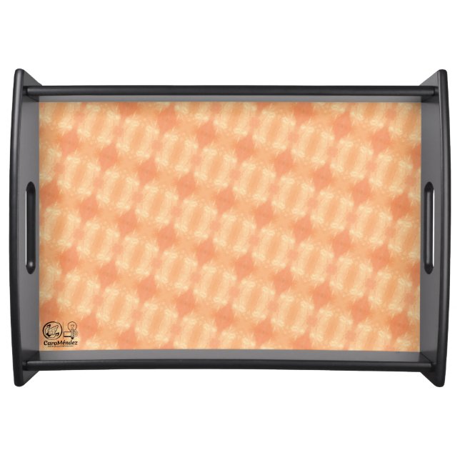 Textura #15 de la obra Nuit Serving Tray (Front)