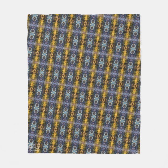 Textura #19 de la obra Maritimo Fleece Blanket (Front)