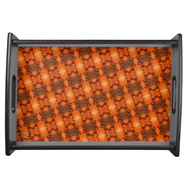 Textura #19 de la obra Nuit Serving Tray (Front)