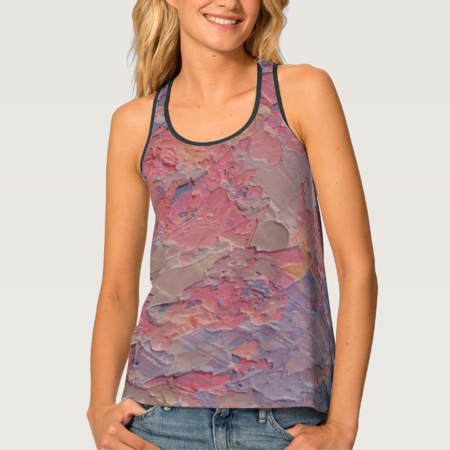 Textura #19 de obra Amanecer Tank Top (Front)