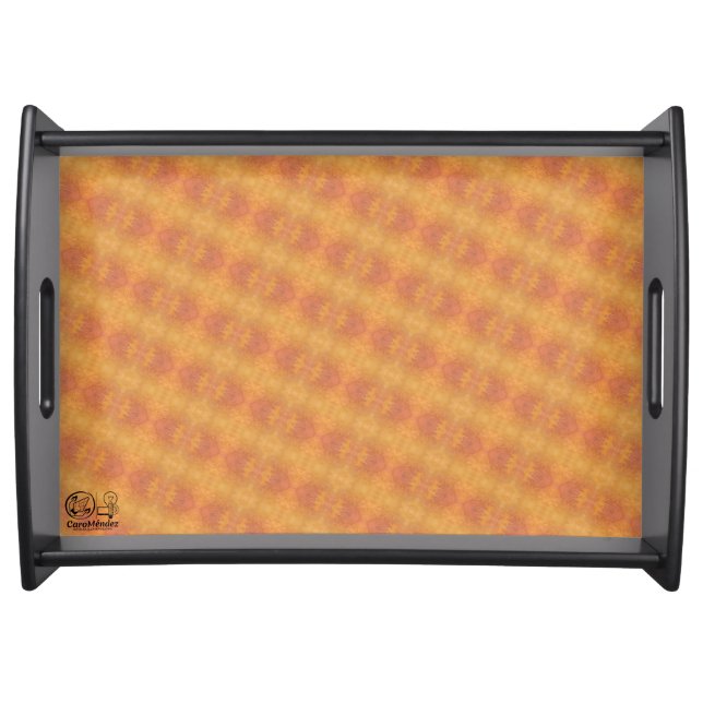 Textura #1 de la obra Nuit Serving Tray (Front)