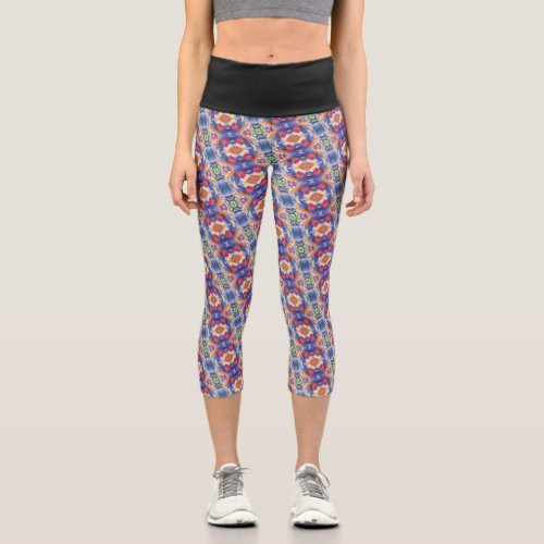 Textura #1 de la obra Piña Capri Leggings