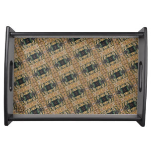 Textura #1 de obra Amanecer Serving Tray
