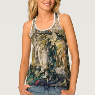 Textura #1 de obra Amanecer Tank Top