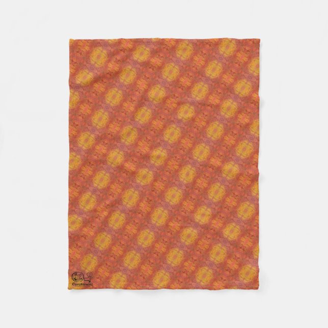 Textura #1 de obra Horizonte Fleece Blanket (Front)