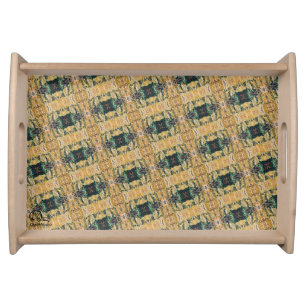 Textura #21 de obra Amanecer Serving Tray