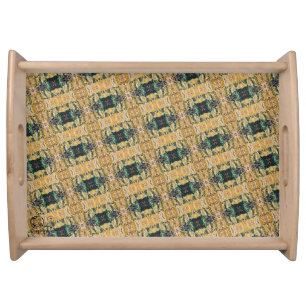 Textura #21 de obra Amanecer Serving Tray