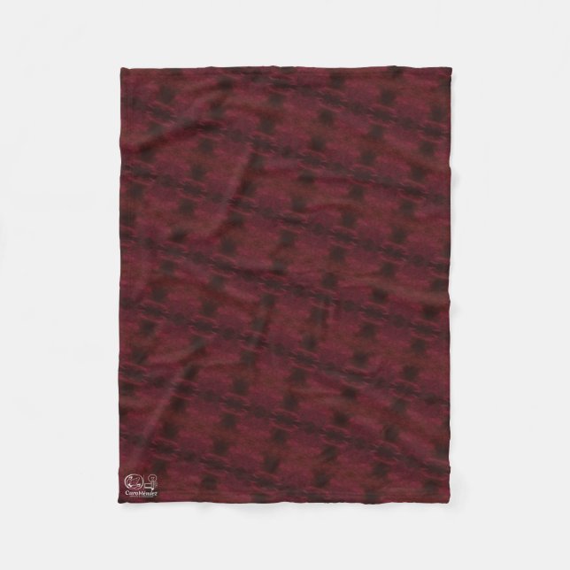 Textura #22 de la obra Fantasía y realidad Fleece Blanket (Front)