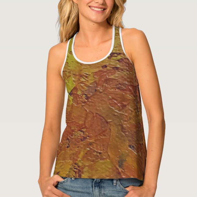 Textura #22 de obra Horizonte Tank Top (Front)