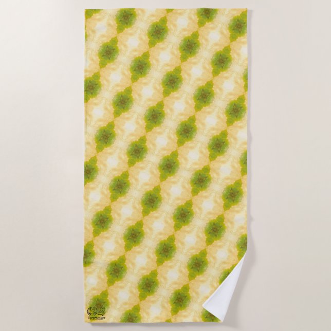 Textura #25 de la obra Nuit Beach Towel (Front)