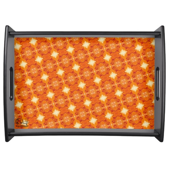 Textura #26 de la obra Nuit Serving Tray (Front)