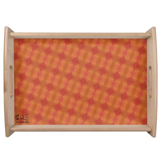 Textura #29 de la obra Nuit Serving Tray (Front)