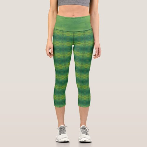 Textura #2 de la obra Nuit Capri Leggings
