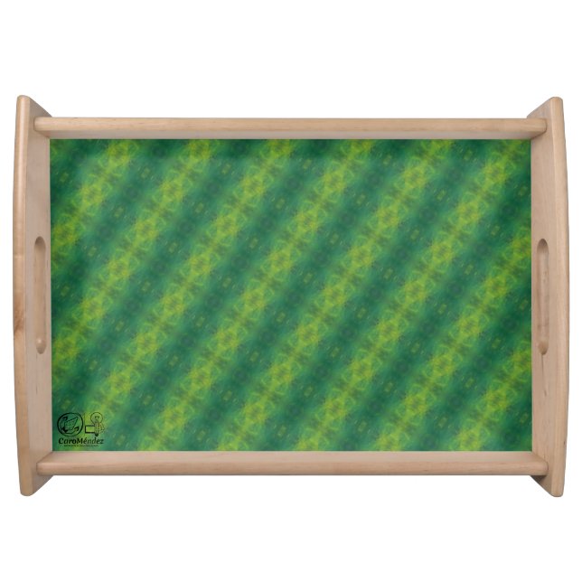 Textura #2 de la obra Nuit Serving Tray (Front)