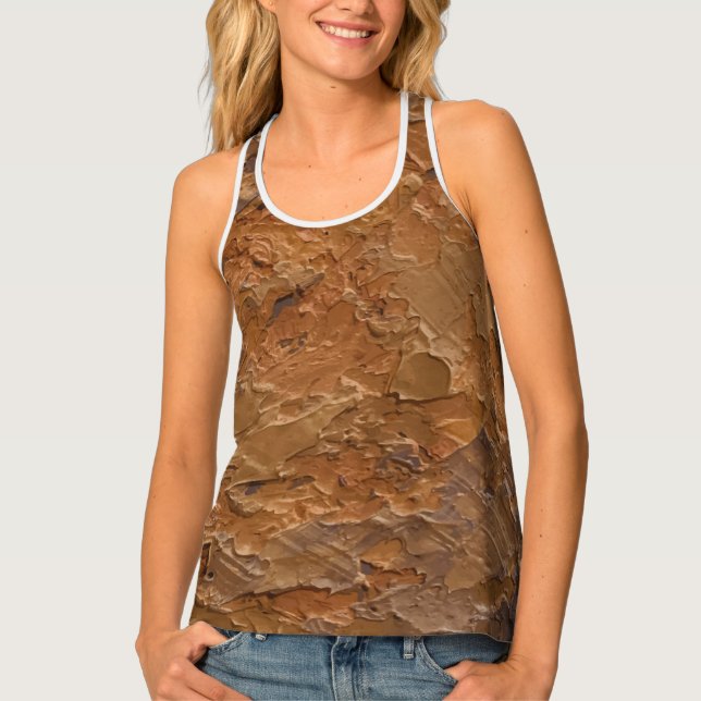 Textura #31 de obra Amanecer Tank Top (Front)