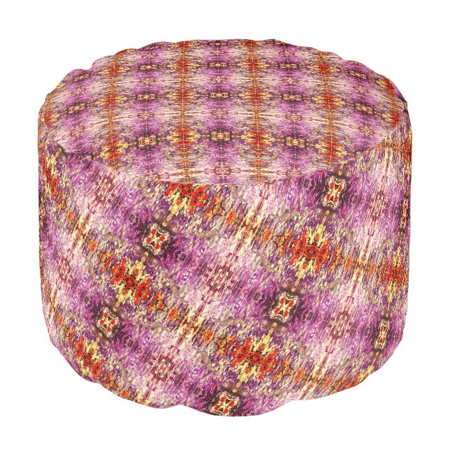 Textura #32.0 de obra Amanecer Pouf (Angled Front)