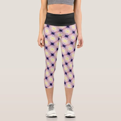 Textura #32.0 de obra Horizonte Capri Leggings