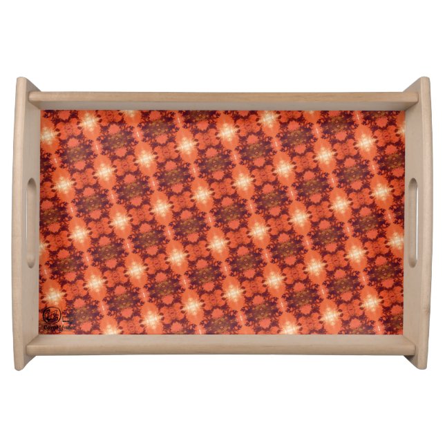 Textura #34 de la obra Nuit Serving Tray (Front)
