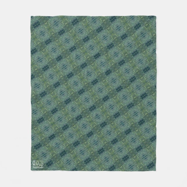 Textura #34 de obra Amanecer Fleece Blanket (Front)