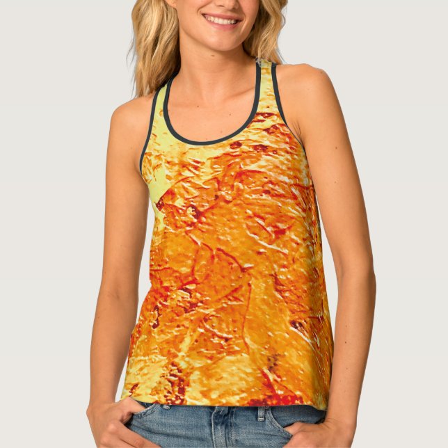 Textura #34 de obra Horizonte Tank Top (Front)