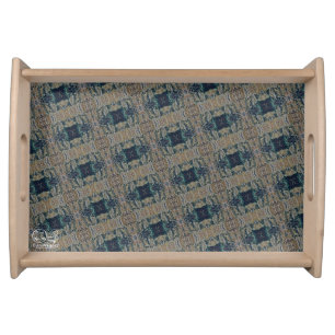 Textura #35 de obra Amanecer Serving Tray
