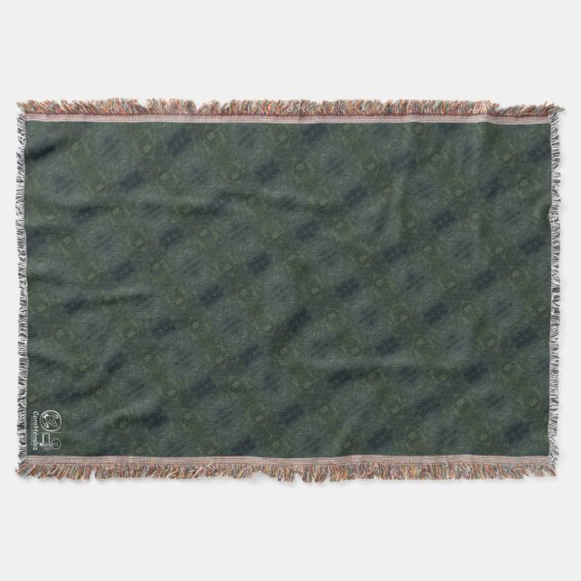 Textura #38 de obra Amanecer Throw Blanket (Front)