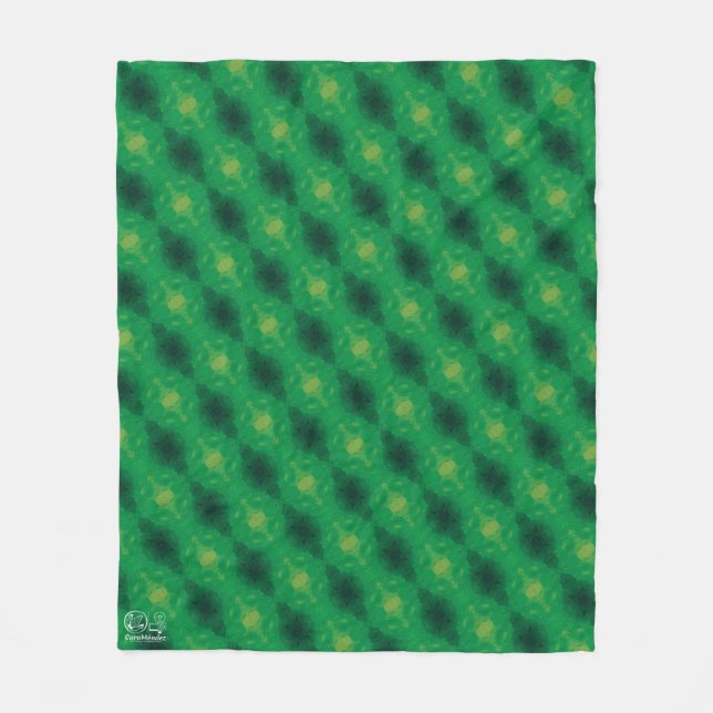 Textura #39 de la obra Nuit Fleece Blanket (Front)