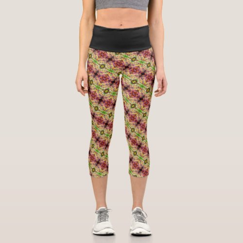 Textura #3.0 de la obra Piña Capri Leggings